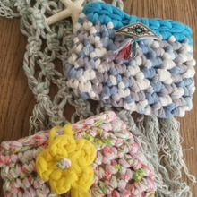 【100均deハンドメイド】Tシャツヤーンで簡単ミニポーチ