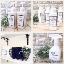 【セリア&ベルクロッシュキッド】ホワイトボトルでスッキリ♡