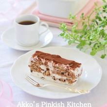 超簡単♡100円のチョコチップクッキーで作るティラミス♪