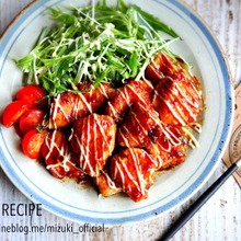 ♡鶏むね肉de超簡単♡マヨがけチキン南蛮風♡【#時短#節約#甘酢】