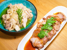 炊飯器の保温だけで♪2つの料理を同時に調理!(煮豚&鶏肉コンフィ)