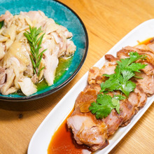 炊飯器の保温だけで♪2つの料理を同時に調理!(煮豚&鶏肉コンフィ)