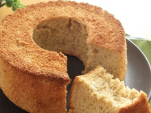 砂糖不使用&ノンオイル!甘酒米粉シナモンシフォン