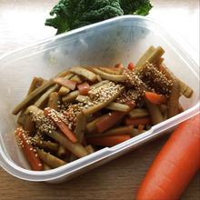 ご飯が進む!!太めのカレーキンピラ!