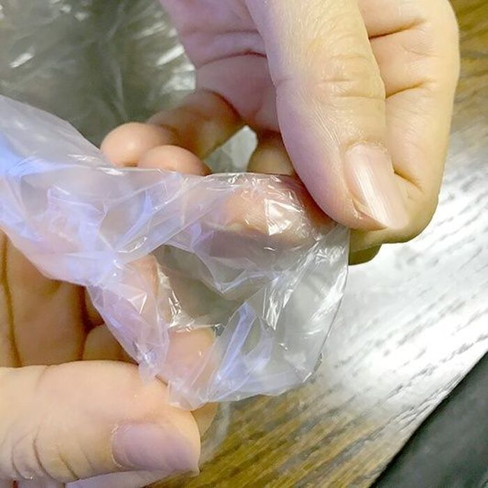 指先カサカサ♥ポリ袋開かなーい!ストレス解消法