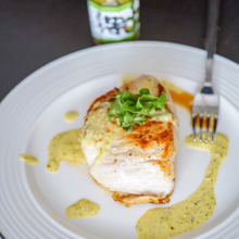 むね肉で簡単!ゆずこしょうの洋風クリームソースが美味しい♡