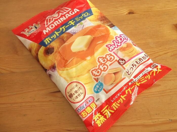 使ったホットケーキミックスはこちら
