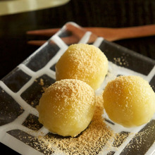 ポイントはリンゴジュース 砂糖なし 口どけなめらか さつまいも白玉団子