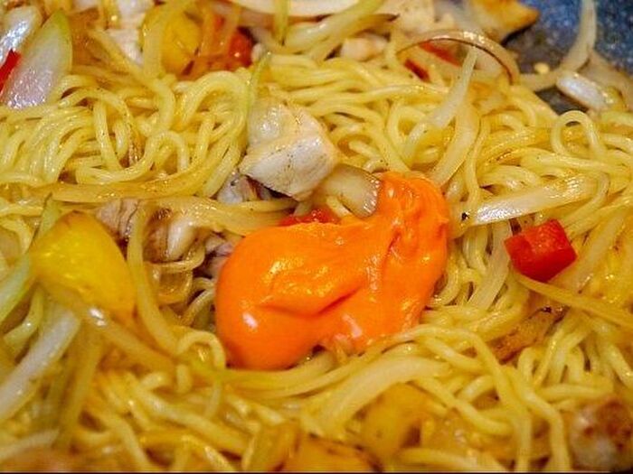 5.仕上げに入れるだけ。