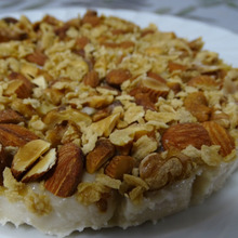 糀甘酒と酒粕のガトー、ナッティーな気分で・・・・・