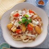 新生活応援レシピ「レンジで簡単!肉じゃがうどん」