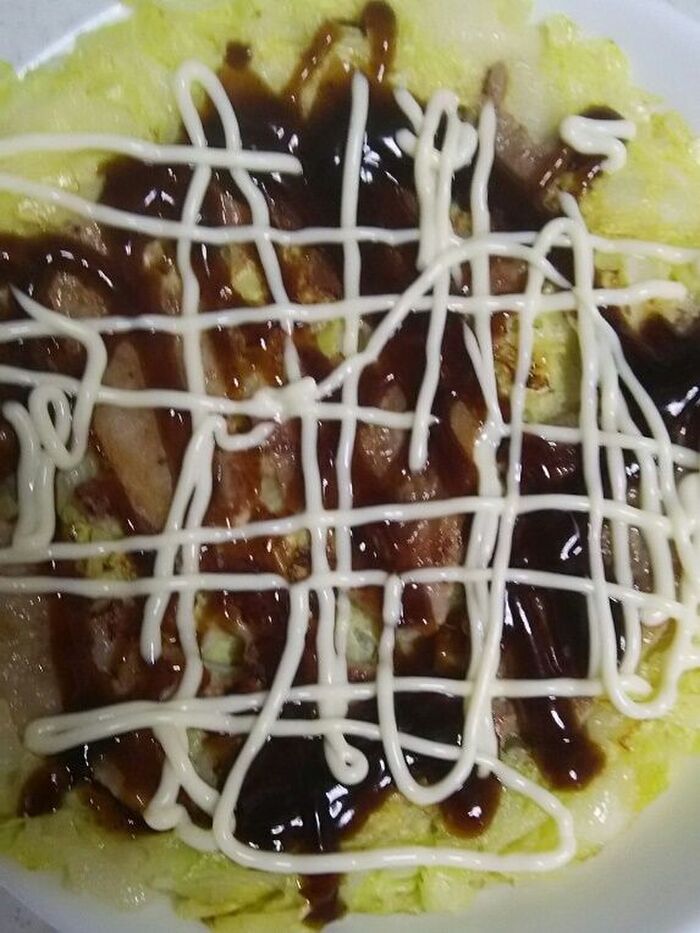 小麦粉を使わないお好み焼き