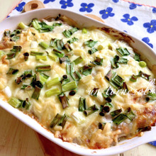 貧血予防に☆サバの水煮でホワイトソースなしの♪厚揚げサバグラタン