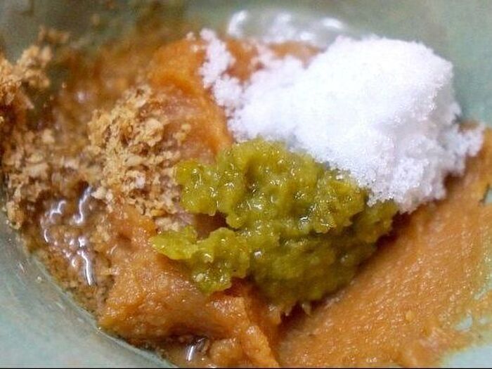 柚子こしょう味噌を作る。