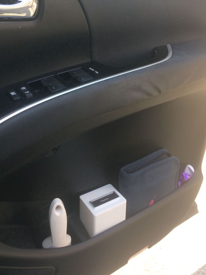 【セリア】ドアポケットにぴったりのウェットティッシュ