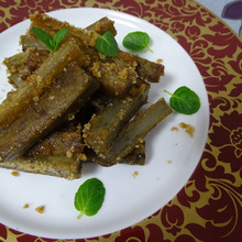 牛蒡と遊ぶ /// その5 めいぷる”かりんとう”