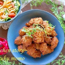 ふわふわ♪野菜たっぷり『とうふ揚げボール』ガパオ味