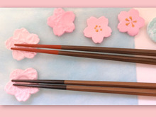 100均粘土で作る♡可愛い桜の箸置き