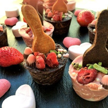 フォークもぜ~んぶ食べれちゃうマシュマルチョコ