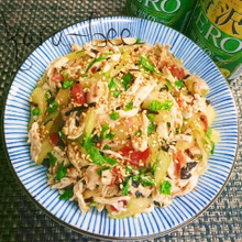 ダイエットレシピ*ささみとセロリのヘルシー梅塩こんぶ和え