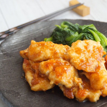 鶏胸肉の味噌照り焼き