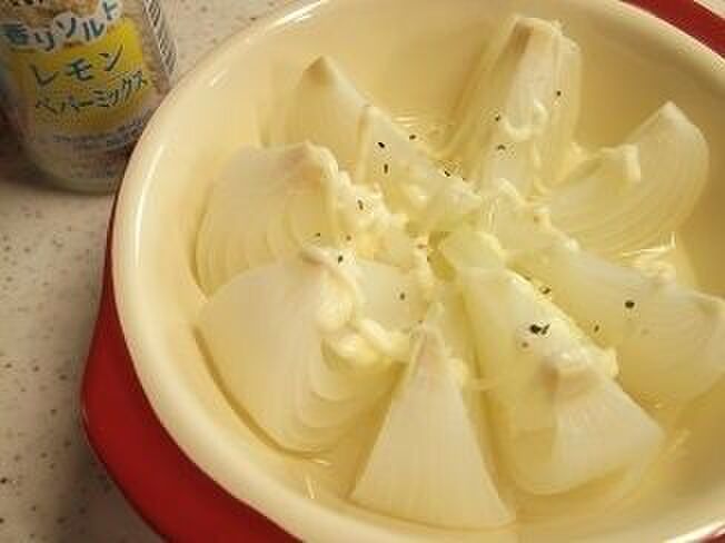 ハウス香りソルト<レモンペパーミックス>をかける