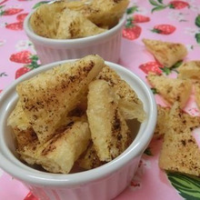 糖質制限で安心☆ 油揚げでサクサクのコーンスナック風