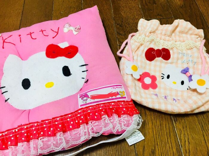 ダイソー座布団をアレンジ!弁当袋はオールダイソーで!