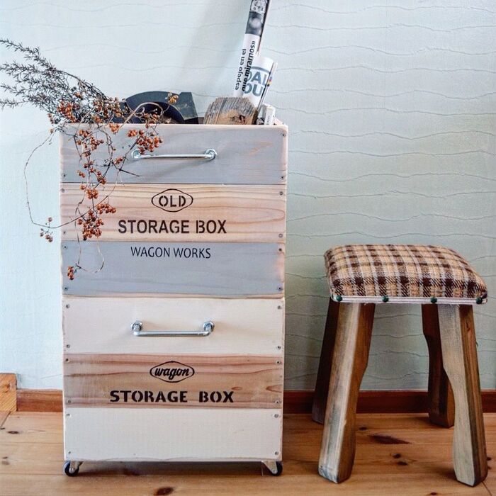 この春はDIYに挑戦!積み上げられる収納ボックスですっきりお部屋が片付く!