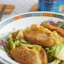 車麩と春キャベツの味噌マヨ炒め