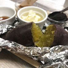 赤ちゃんから大人まで♡おうち焼き芋でおやつタイム