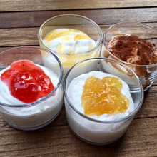 基本の材料2つ!トッピングで色々変身⁉︎ヨーグルトデザート