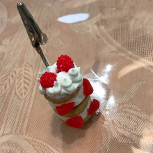 スイーツでメモスタンド♬