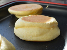 ふわふわ❤幸せのパンケーキ風【*基本 *実験 *お店メニュー *時間のある日のおやつ】20分~30分