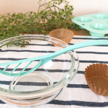 粉がダマにならないから混ぜやすい!ダイソークイックミキサー