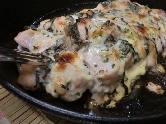 鶏むね肉なのにじゅわっとジューシー♪ プルアパート・チキン