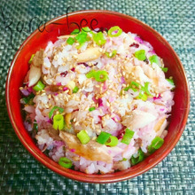 お弁当やおにぎりに*塩さばとしば漬けの簡単混ぜご飯