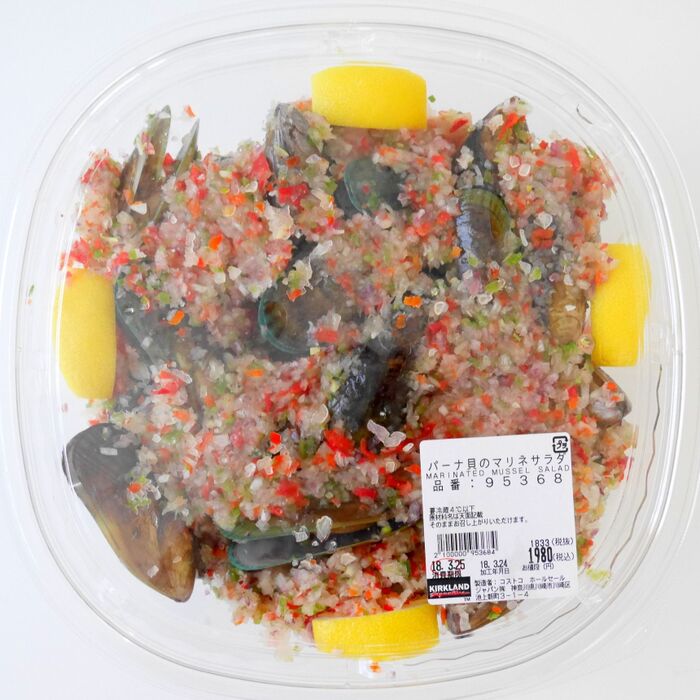 コストコ パーナ貝マリネサラダはどう食べる?
