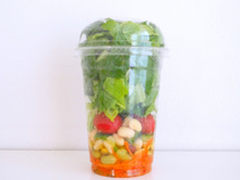 コストコ ガーデンカップサラダは、こんな食べ方もある!!