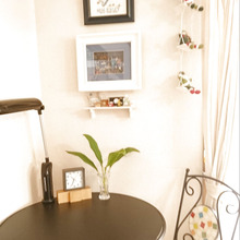 ちょっと腰をおろしてティータイム♡そんな空間作り