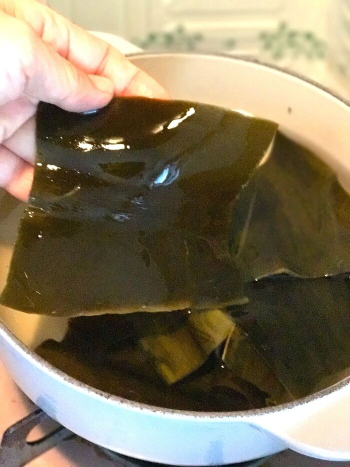 取り出した昆布は捨てないで!!!