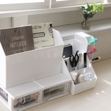 セリアのDeskLaboシリーズが文房具収納に万能