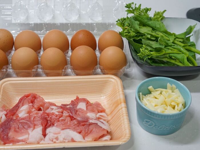 今回の主な材料