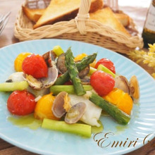 簡単!味付け不要!『無水☆春のアクアパッツァ』♪