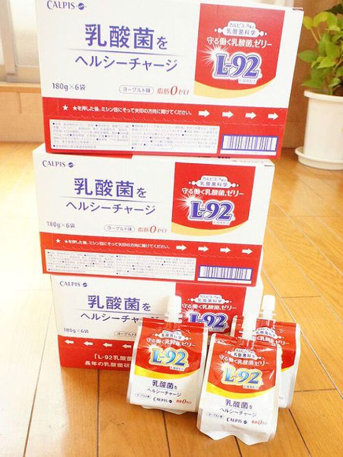 花粉症・アレルギーに★『守る働く乳酸菌』L-92乳酸菌ゼリー パウチ