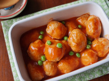 子どもも大人も大好き!豆腐入り鶏団子の甘酢あん