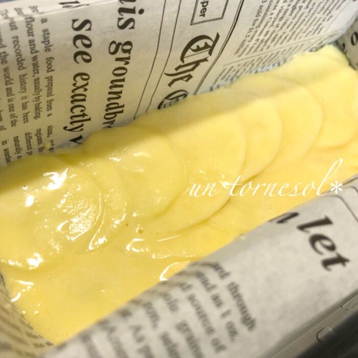 ④なるべく高さを合わせながら並べて!