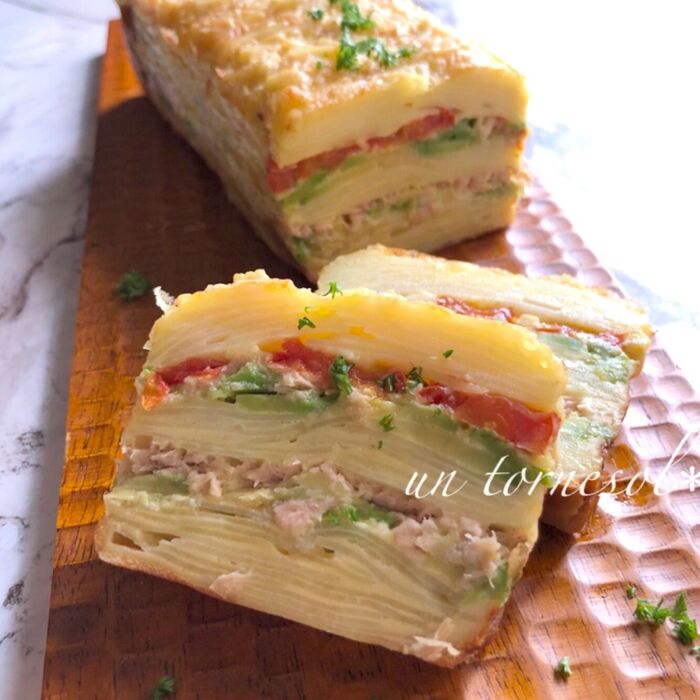 おもてなしや朝食に☆美肌効果の♪アボカドガトーインビジブル