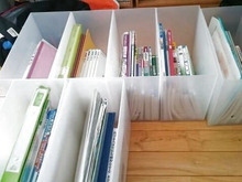 重みのある学習教材、中高生の教科書等の収納方法は?