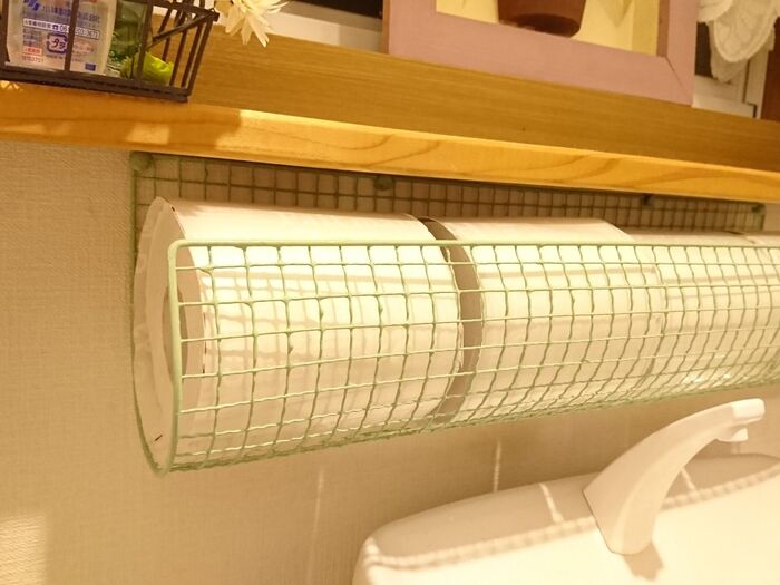 棚の下すぐにとりつけ